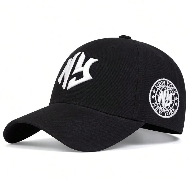 Unisex NG Letter Embroidery Baseball Caps Spring Autumn Outdoor Adjustable Casual Hats Sunscreen Hat. 