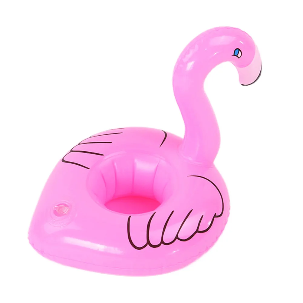 Float Inflatable Drink Cup Holder Pvc Inflatable Water Coaster Pool Toys Beach Inflatables Summer Holiday Product. 