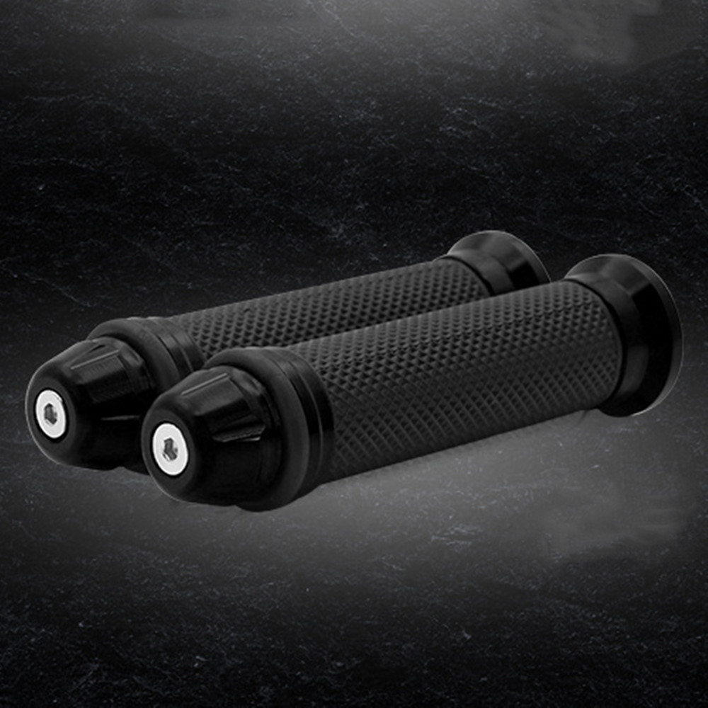 1 Pair 7/8'' Anti-Slip Motorcycle grips hand Handlebar Bar Grips Bicycle Rubber Mountain Cycle Handle Handlebar Bar Grips. 