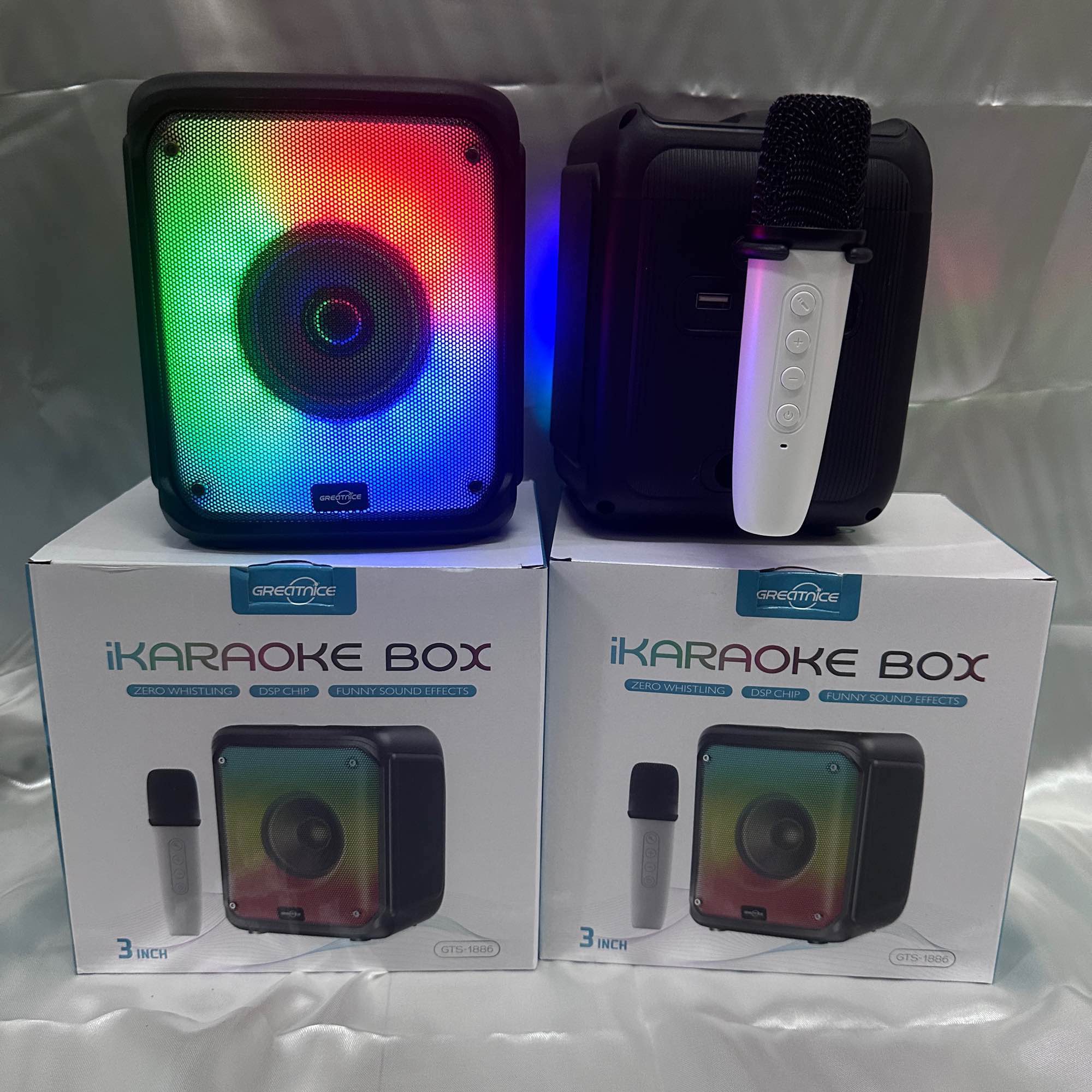 IKARAOKE BOX SPEAKER GTS 1886. 