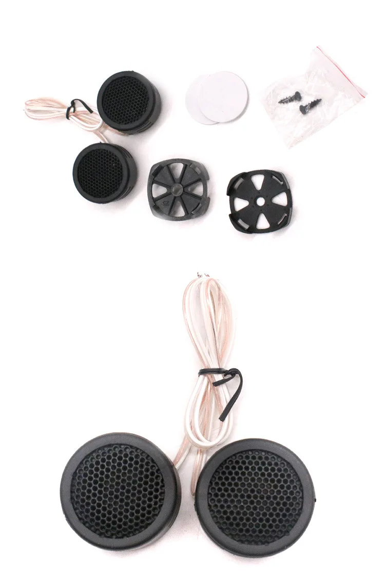 2x Car Tweeter DC12v Car Audio Tweeter Car Speaker Universal High Efficiency Speaker Tweeter 40w. 