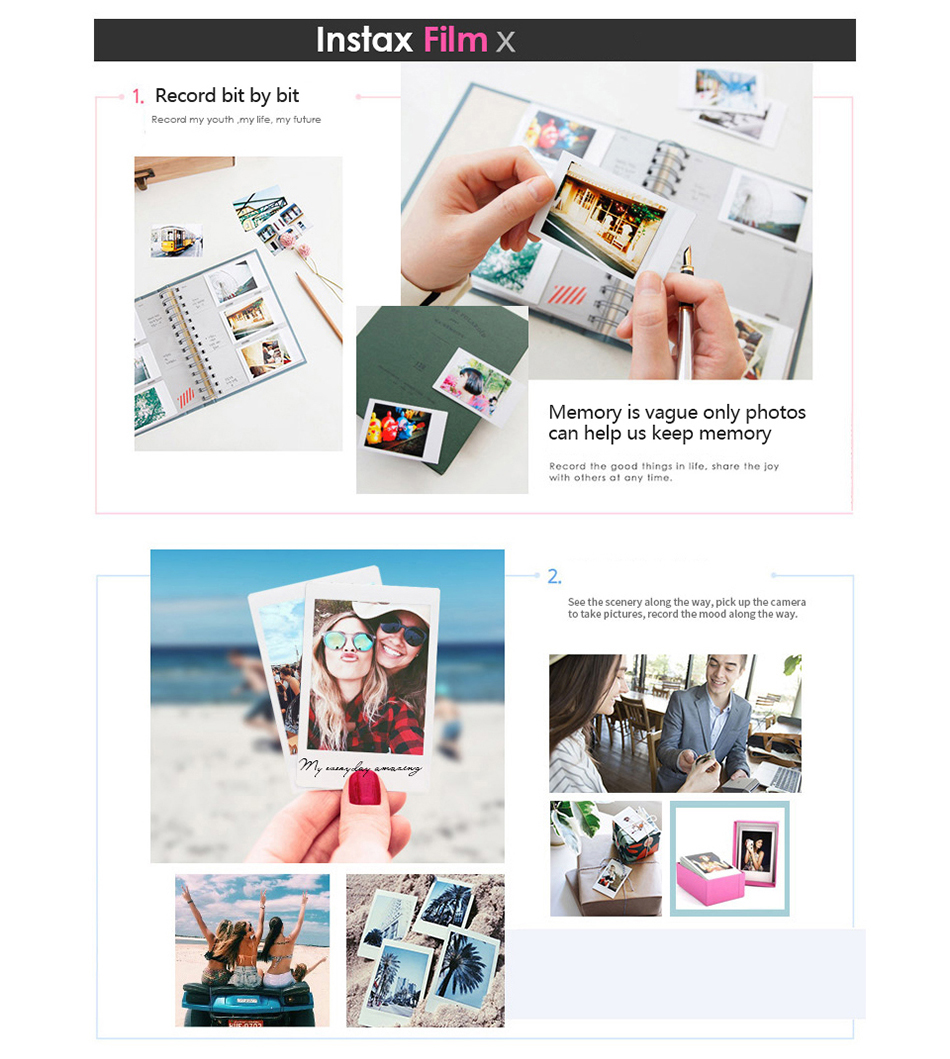 Original Fujifilm Instax Mini 12 11 Film Photo Paper various styles For 9 SP2 70 7cs 8 11 25 90 50 Camera Lomo liplay link. 