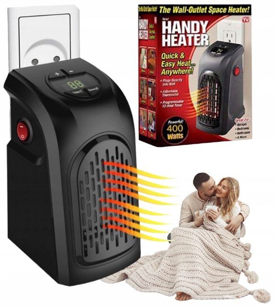 Handy Heater Cheapest Plug In Heater To Run 400 Watts Plastic