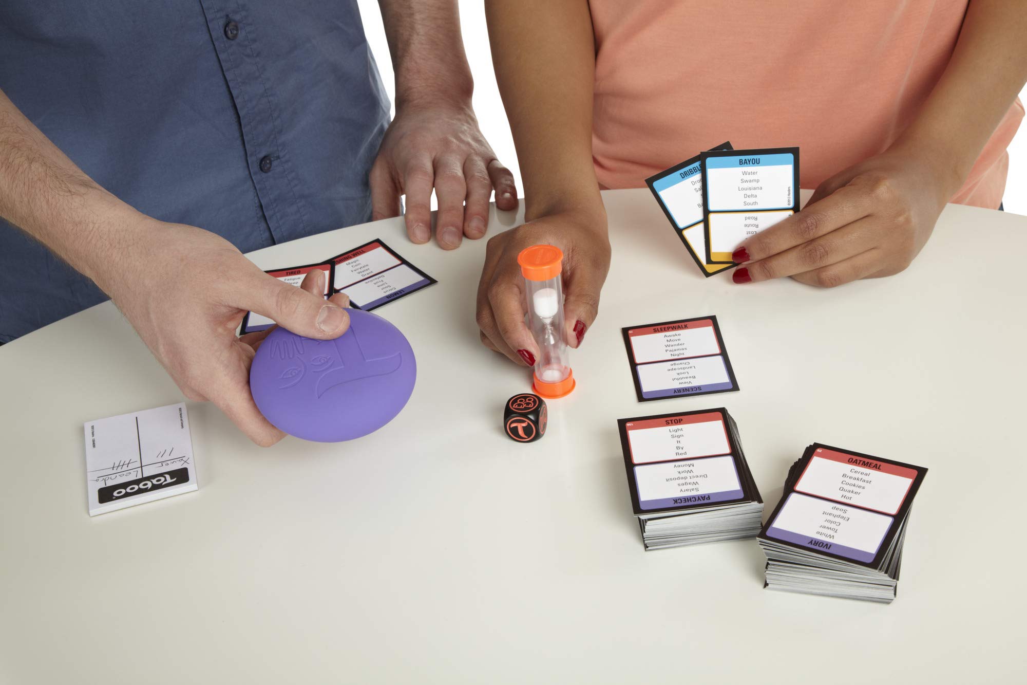 Taboo Board Game. 