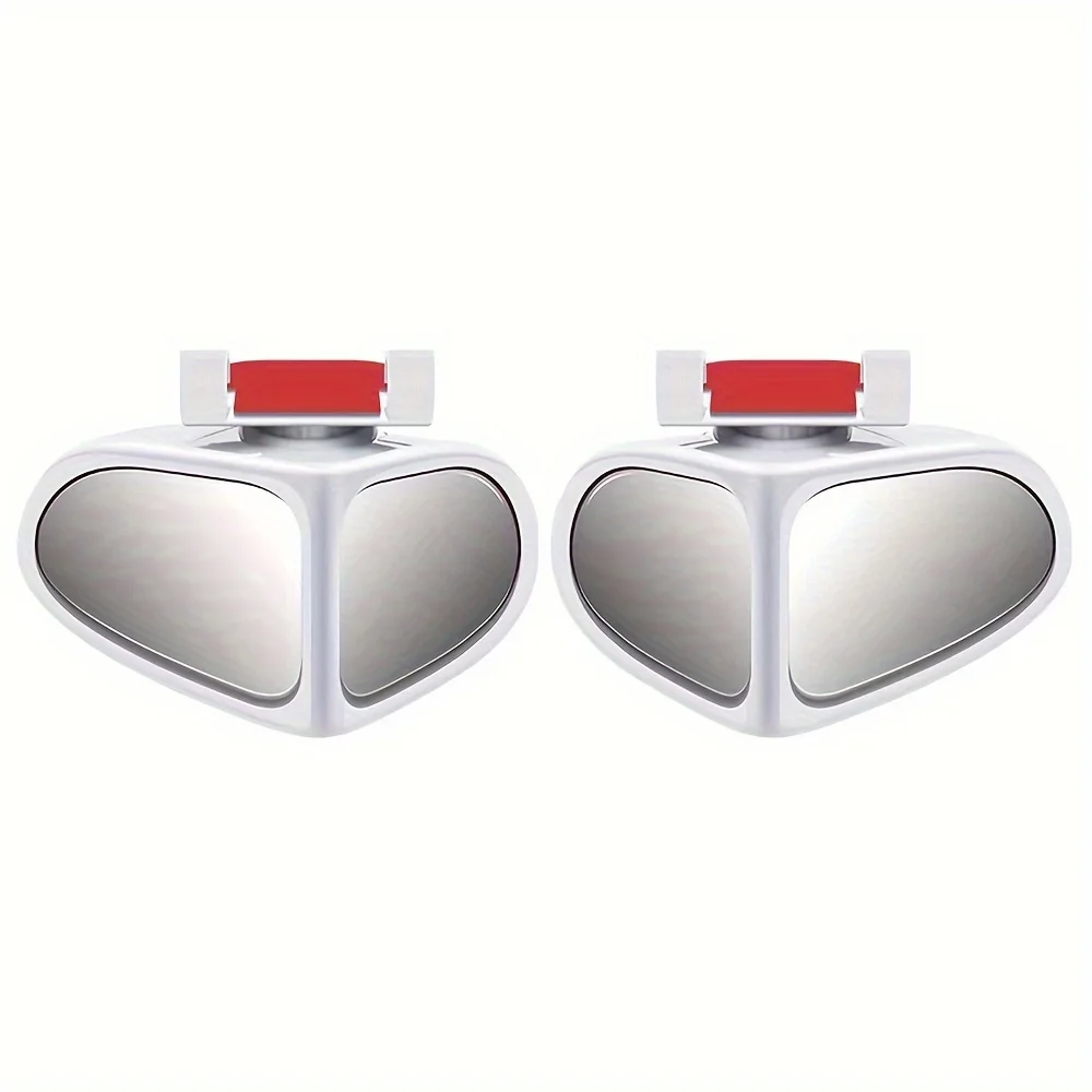 360 Degree Rotatable Side Car Blind Spot Convex Mirror Car Blind Spot Convex Mirror Rearview Parking Safety Auto Exterior Mirror. 