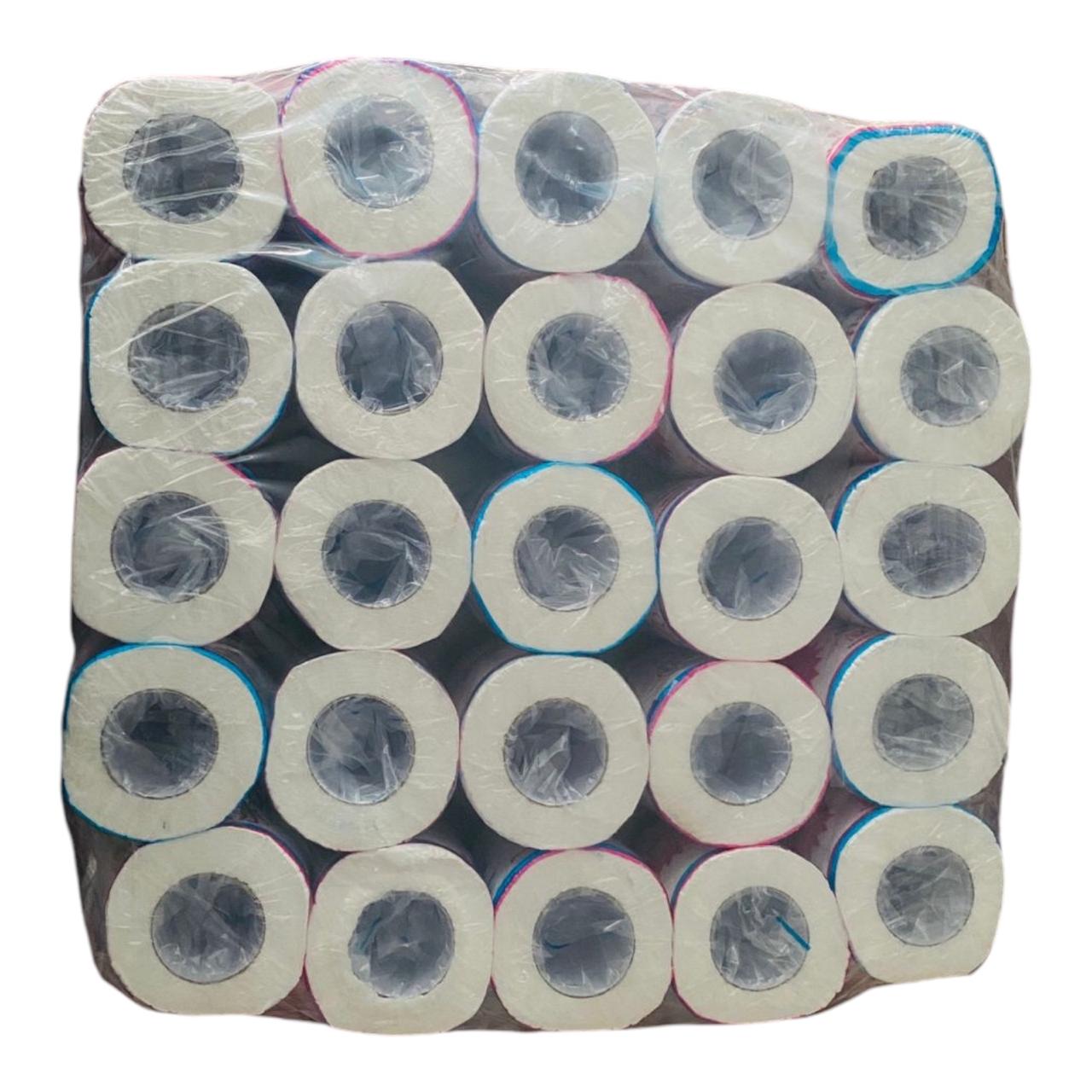 Toilet Paper Bundle 25 Toilet Tissue Paper Roll Sanitary Rolls 2Ply. 