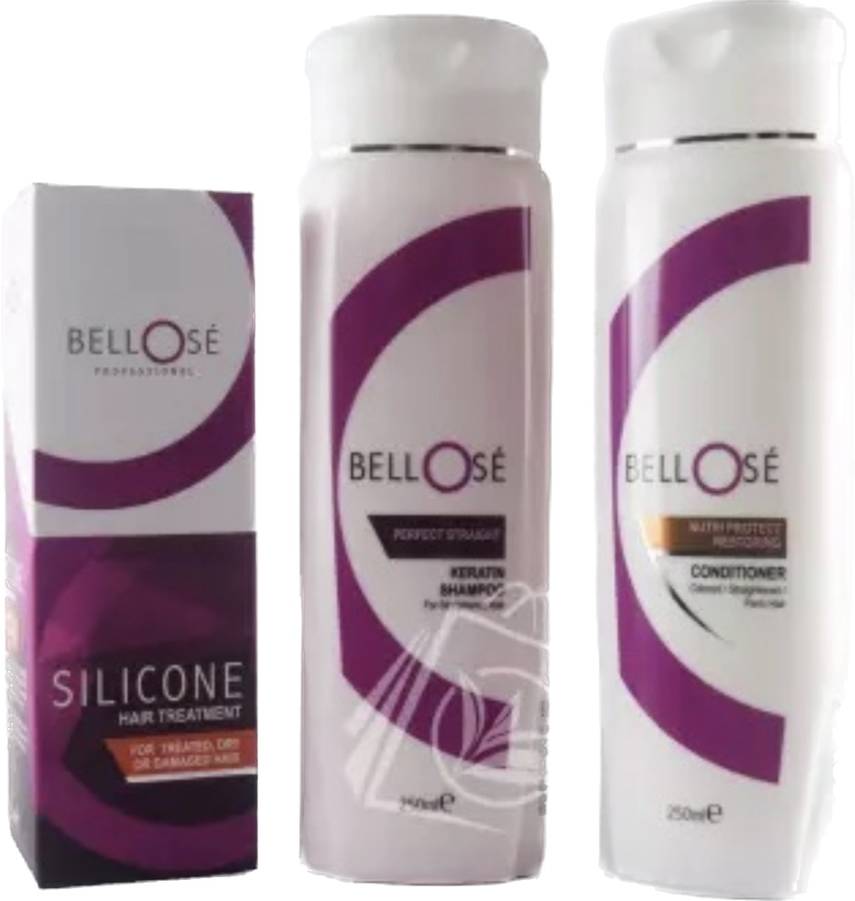 Bellose shampoo and 2025 conditioner for straight hair