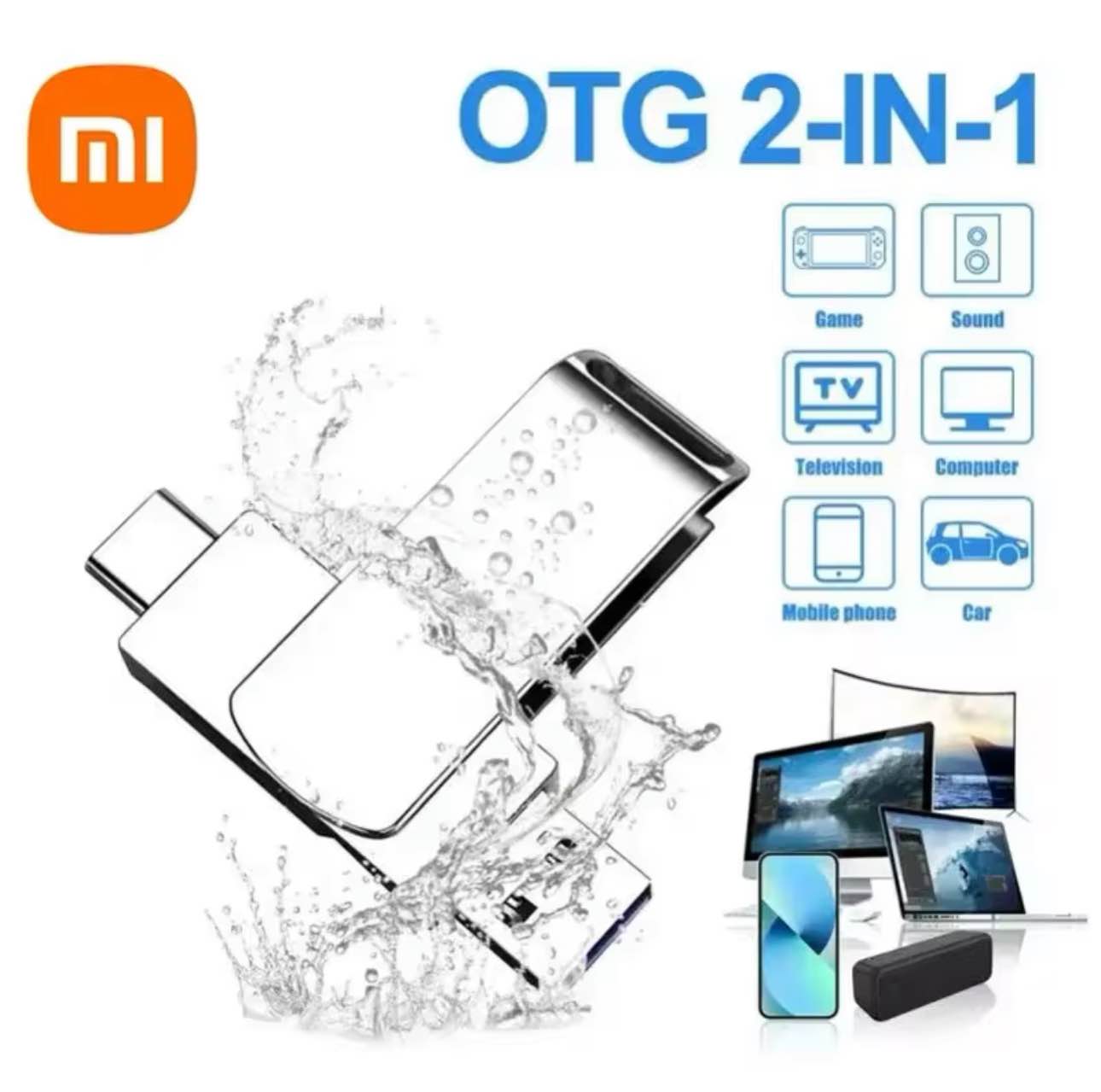 Xiaomi 16TB USB 3.2 Flash Drive Large Capacity High Speed Transfer Metal Flash Pen Drive Waterproof Portable Memoria Stick. 