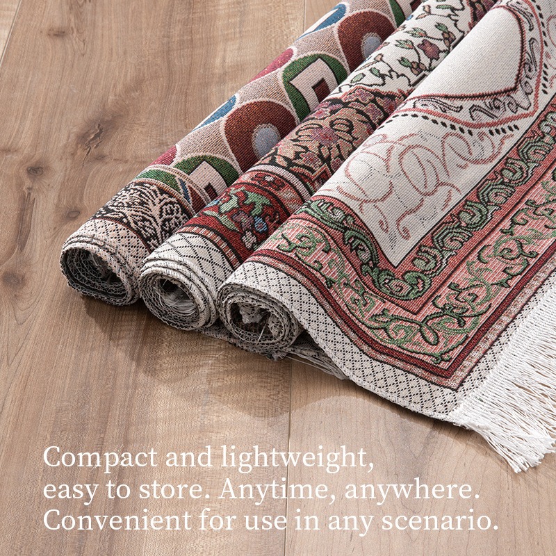 Worship Carpet Carpet Bow Down Mat Worship Carpet Hui People Worship Mat Prayer Mat Arabic Machine Washed. 