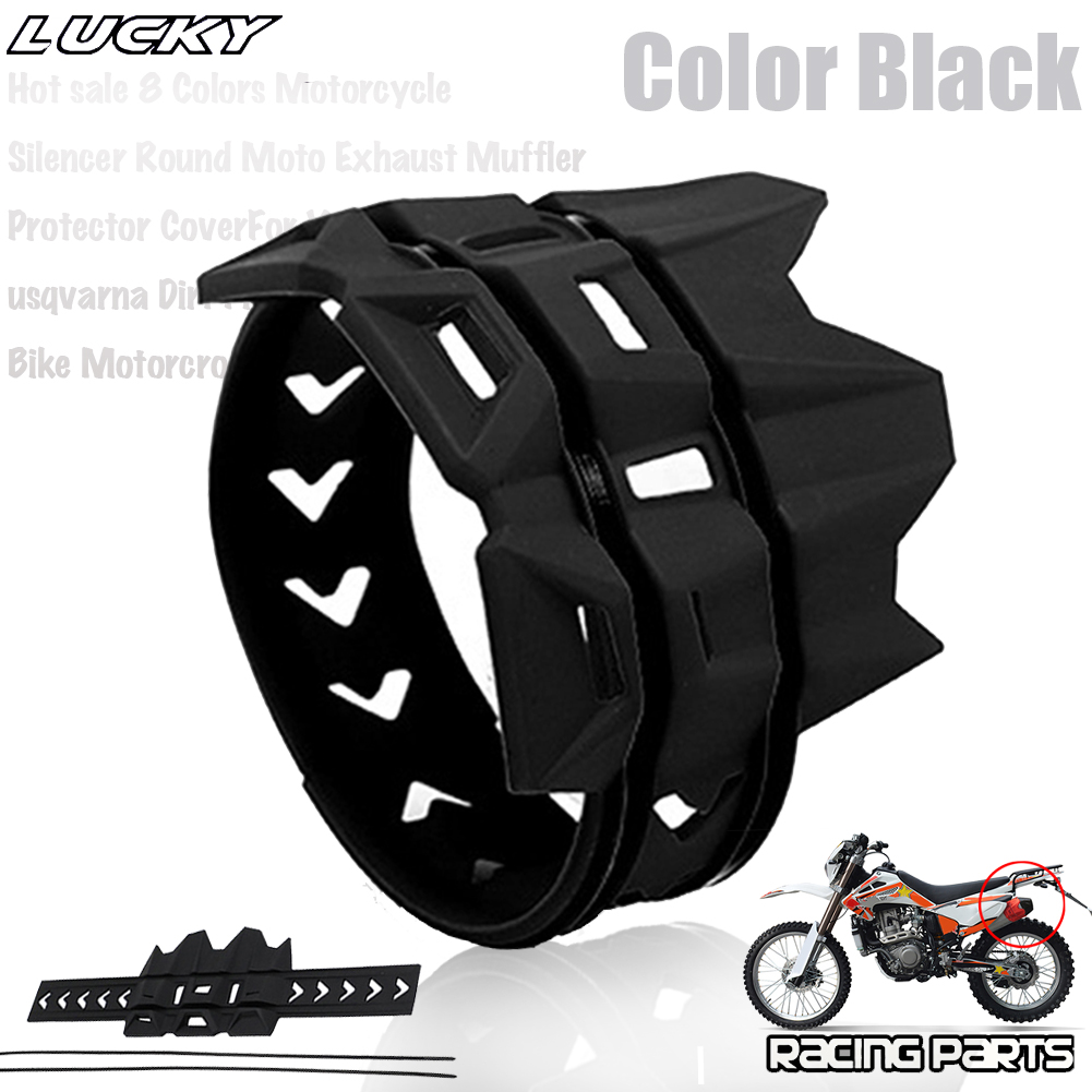 Protection Silencieux échappement Moto En Silicone - Universel Pour Motocross, Dirt Bike, Pit Bike