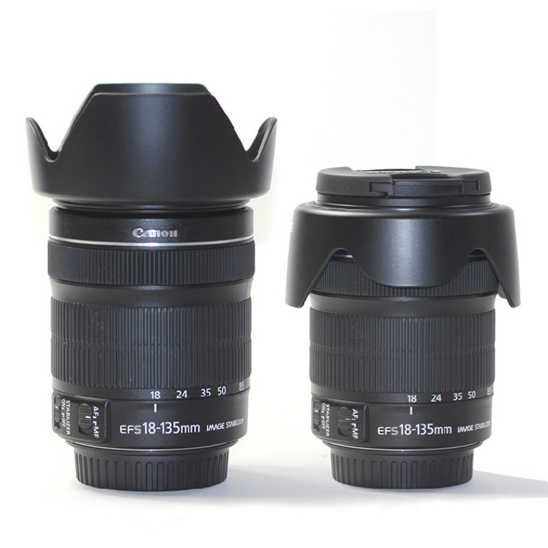 EW-73B EW73B camera Lens Hood for Canon EF-S 18-135mm f/3.5-5.6 IS. 