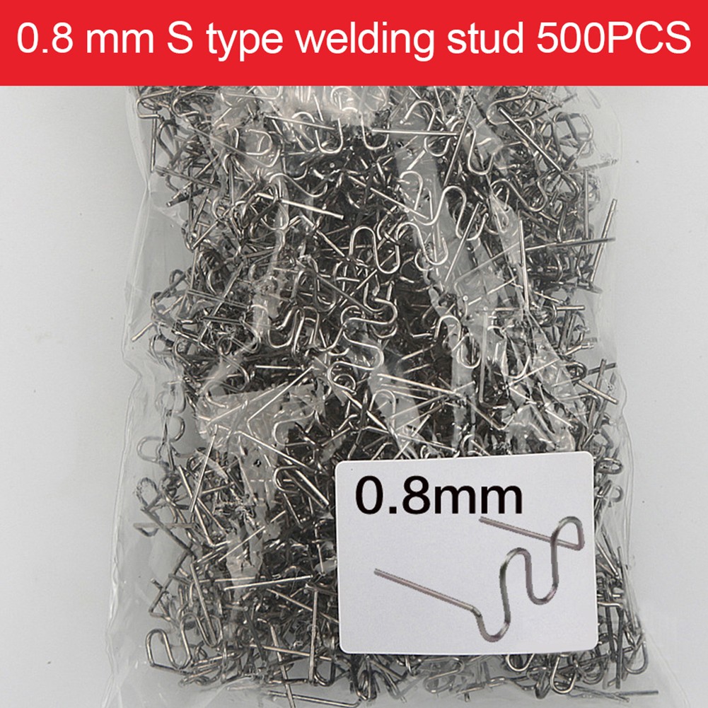 500PCS Hot Stapler Staples For Car Bumper Repair Welding Machine Plastic Welder Automotive  Repair Machine Welding Wire Kit. 