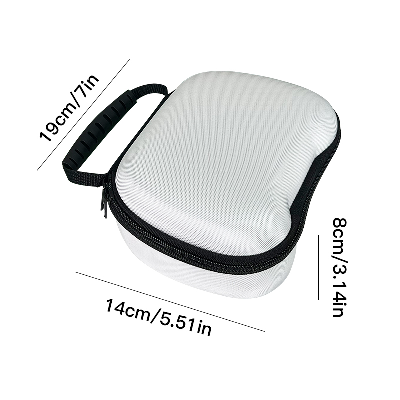 Suitable for PS5/XBOX series X/S/SWITCH game boards, controller travel carrying hard protection box,Send two rocker caps. 