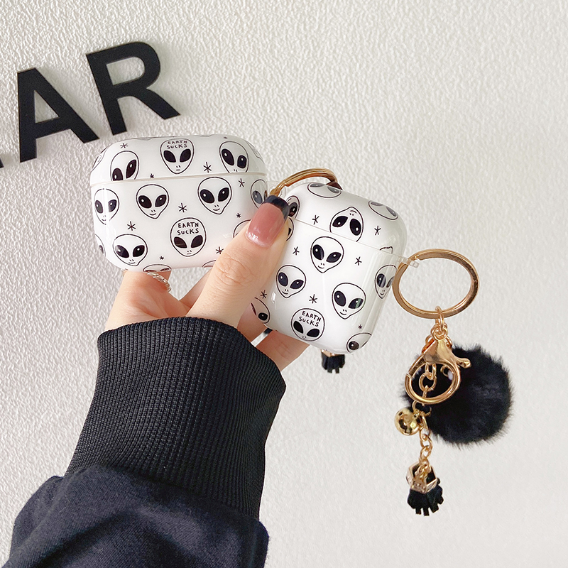 Plush ball Pendant Protector for Apple Airpods 1 2 3 Wireless Earphone Silicone Protector for Airpods Pro 2 Earphone Soft Case. 