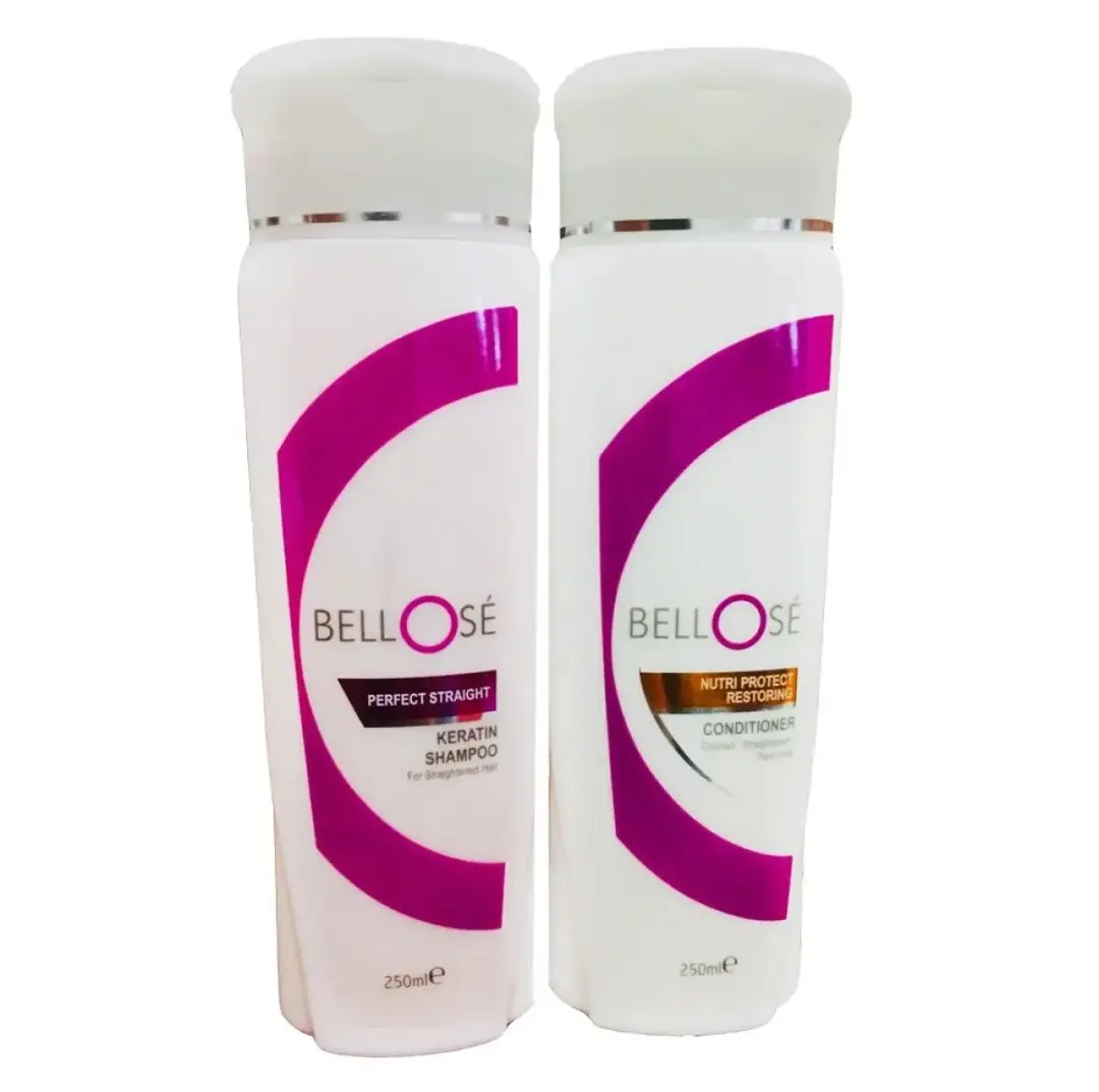 Bellose shampoo and 2025 conditioner for straight hair