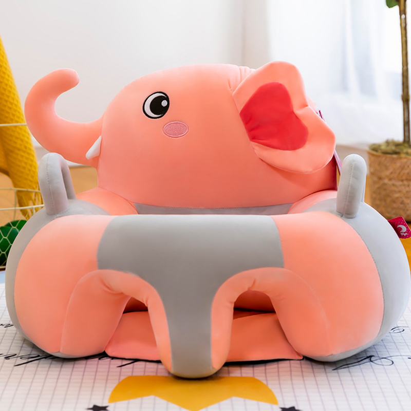 1Pcs Baby Support Seat Sit Up Soft Chair Cushion Sofa Plush Pillow Toy Animal Sofa Seat Pad. 