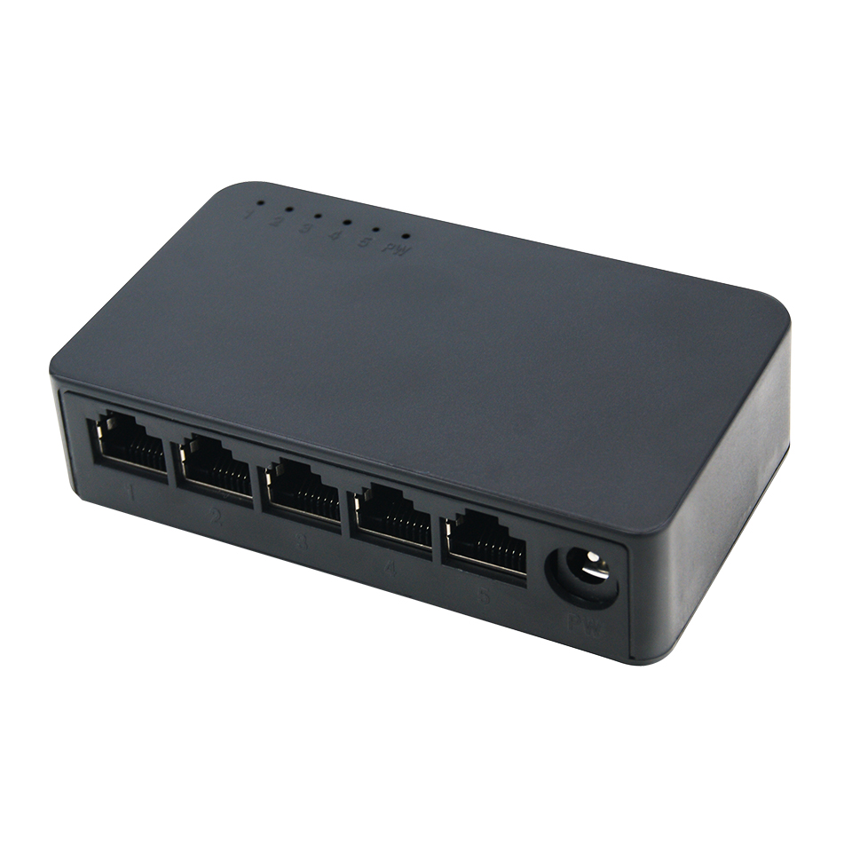 Portable Ip Switcher 【Quality】 Network Switch Mini 5Ports Switch Ethernet 1000Mbps/100Mbps ...