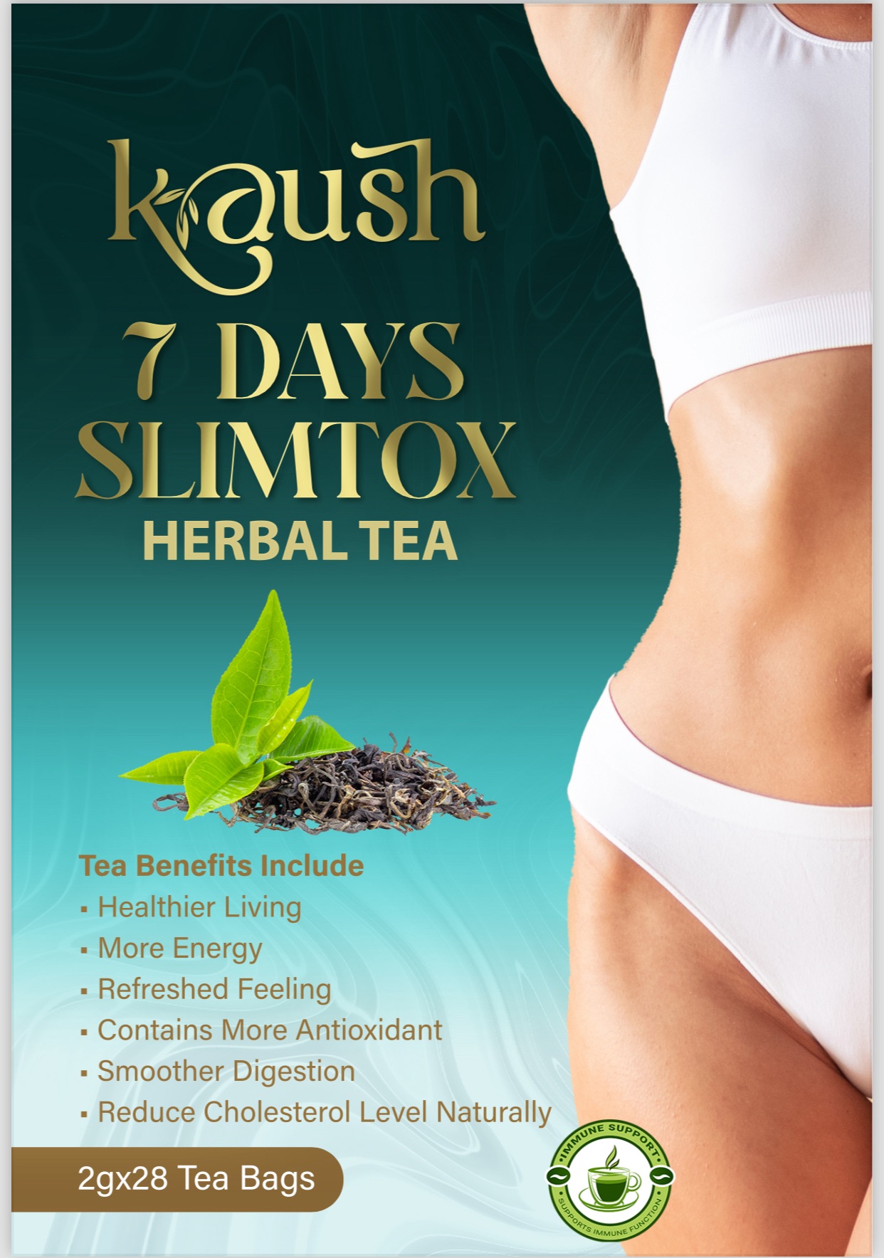 7 Days Slimtox Herbal Tea. 