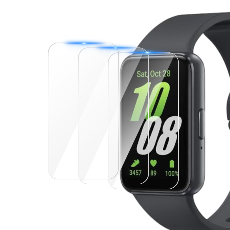 3-Pack Tempered Glass Screen Protector For Casio Sports MRW200H-7BV Watch - Anti-Scratch