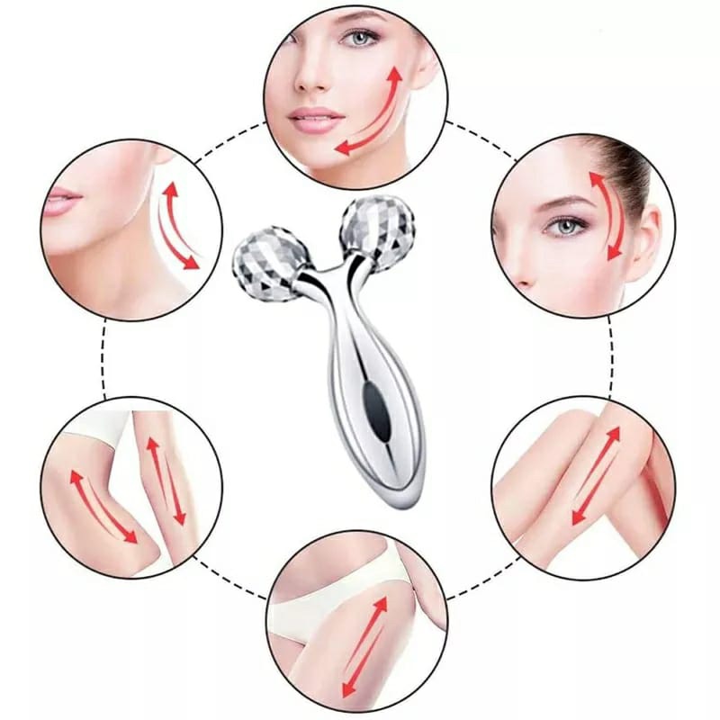3D Roller Massager Face Slimming Lifting Roller Body Shape Massage. 