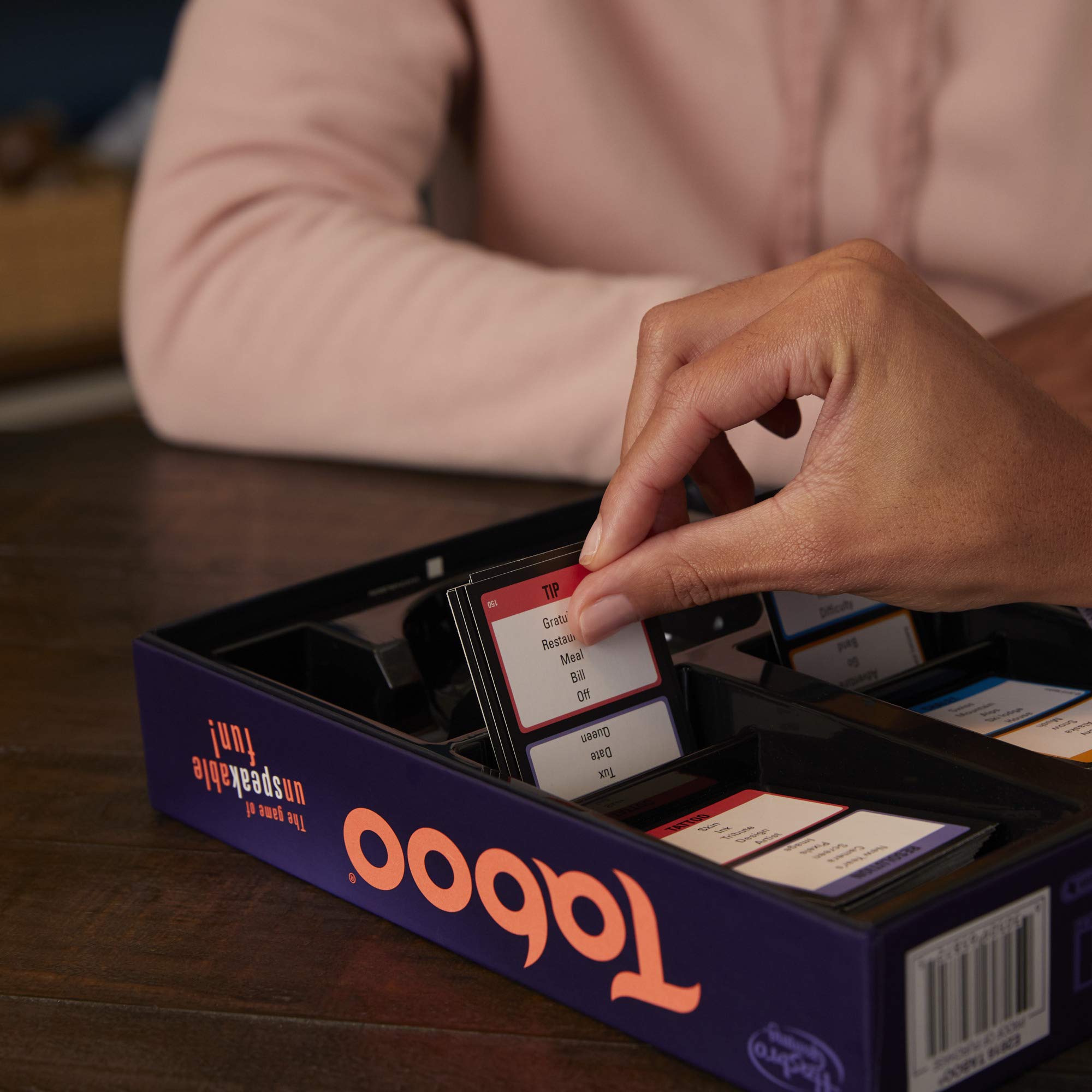 Taboo Board Game. 