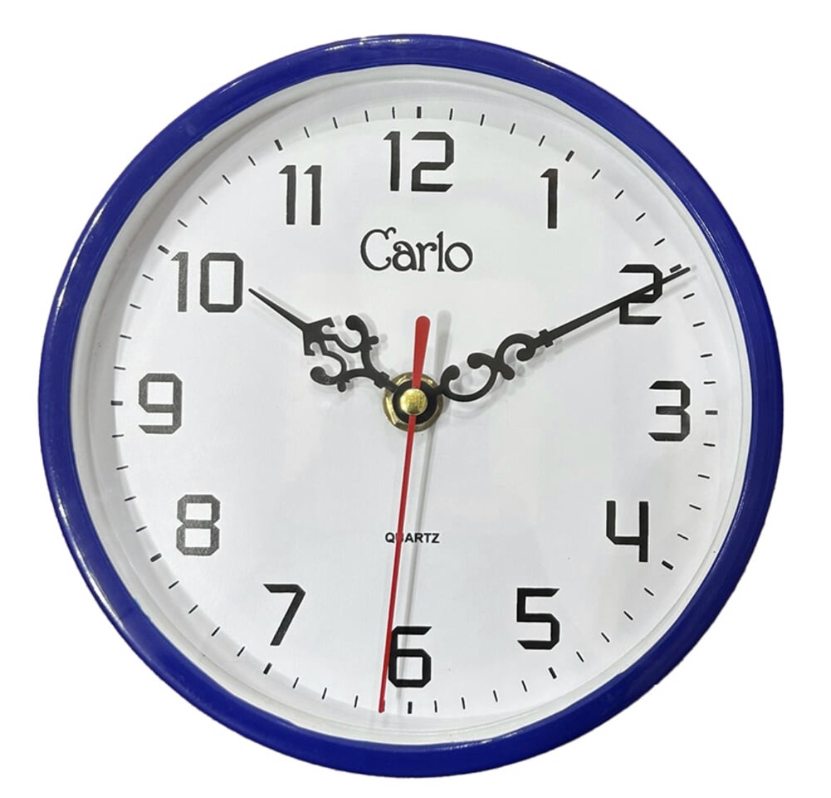 Carlo Wall Clock Living Room Kitchen 6.25 inch Wall Clock