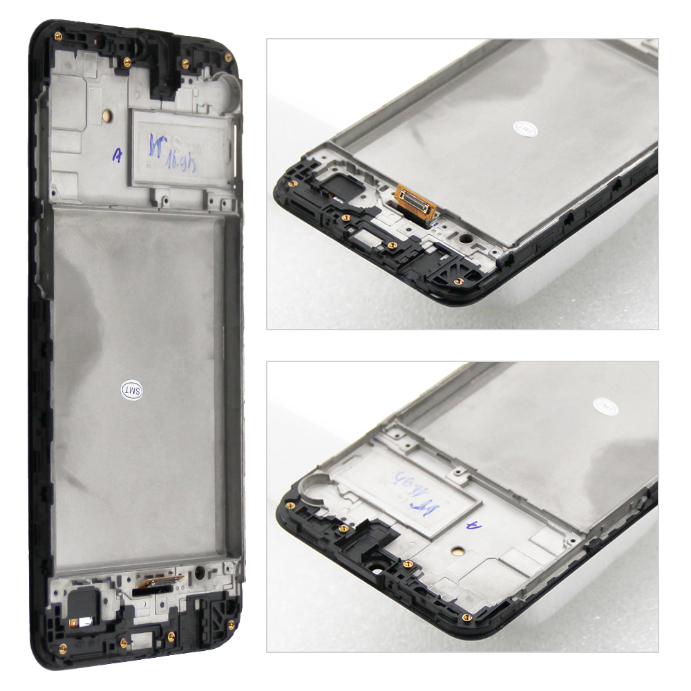 6.4'' Super AMOLED M21 Display, for Samsung Galaxy M21 M215 M215F M215F/DS Lcd Display Touch Screen Digitizer Assembly Parts. 