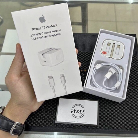 iPhone 13 pro max 20W USB-C Power Adapter USB-C to Lightning Cable Charging Dock For Apple Wall Charger. 