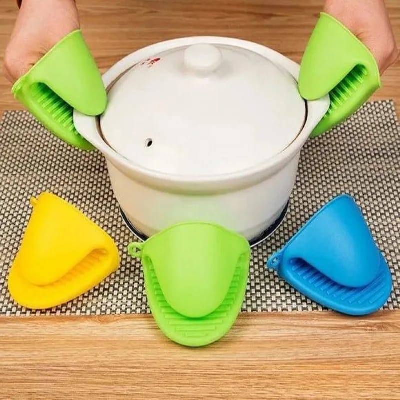 2pcs silicon pot tong. 