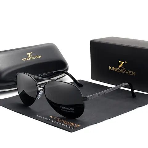 KINGSEVEN Sunglasses Vintage Glasses Aluminum polarized eyewear glasses men women driving shades