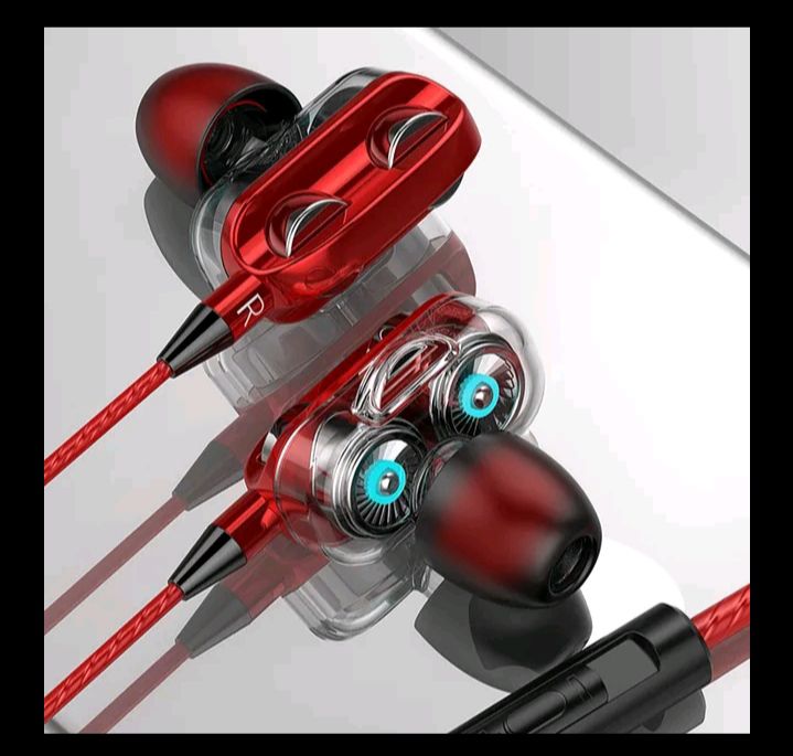 Toy Microphone Headset Headset Stealth 600 In-ear Stereo Remote With Mic 3.5mm Dual Unit Wired Bluetooth Earphones Earphones. 