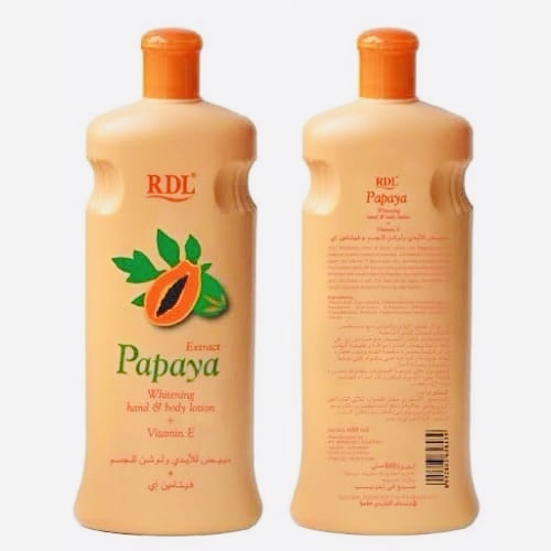 RDL papaya body lotion 210ml