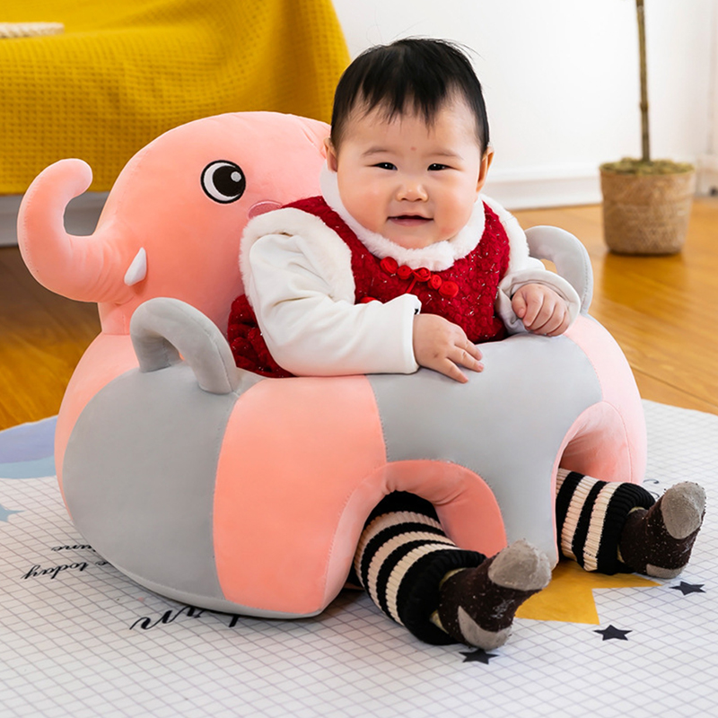 1Pcs Baby Support Seat Sit Up Soft Chair Cushion Sofa Plush Pillow Toy Animal Sofa Seat Pad. 