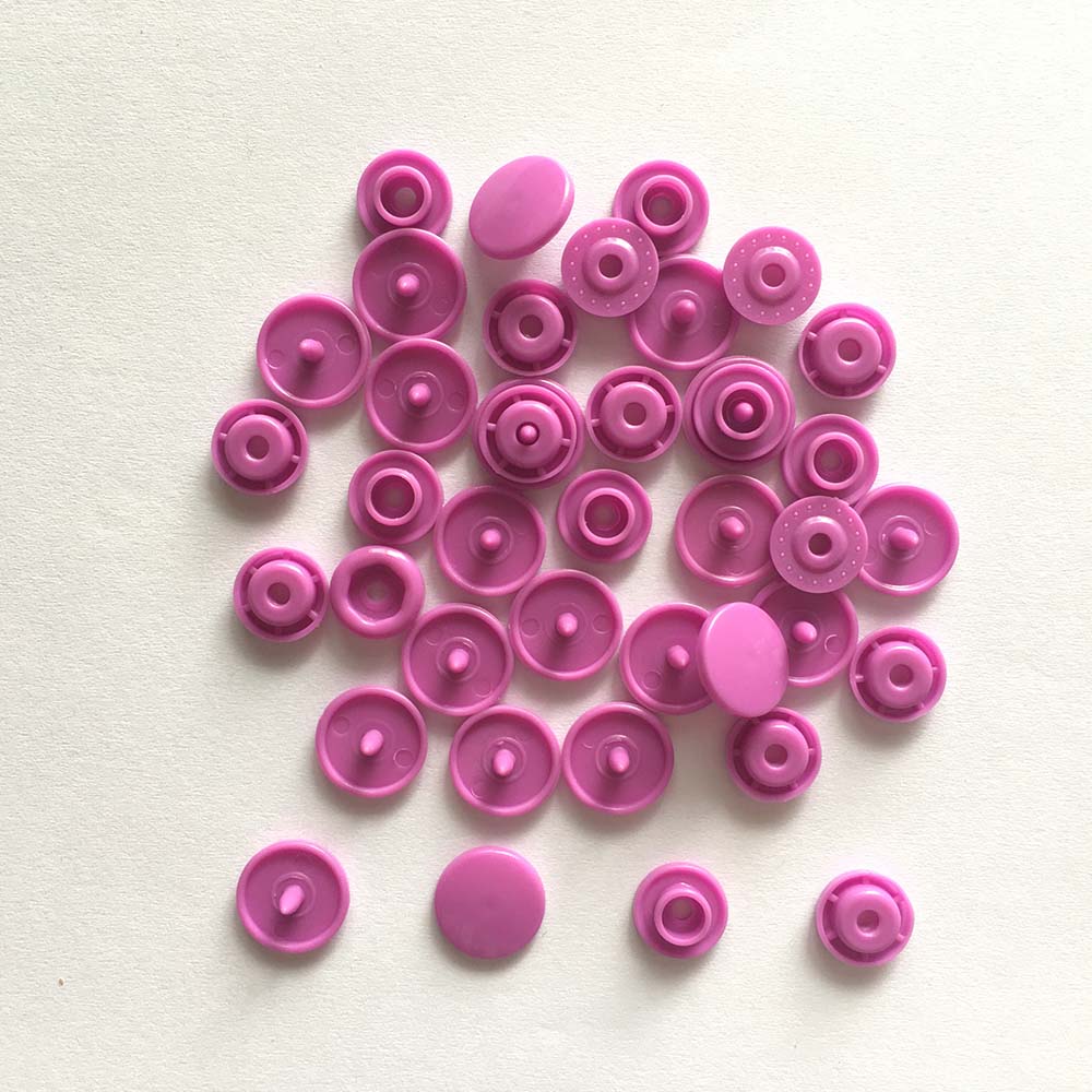 240 Set KAM T5 12mm Plastic Snaps Button Mix 24Colors Fasteners Resin Buttons Garment Accessories For Baby Clothes. 