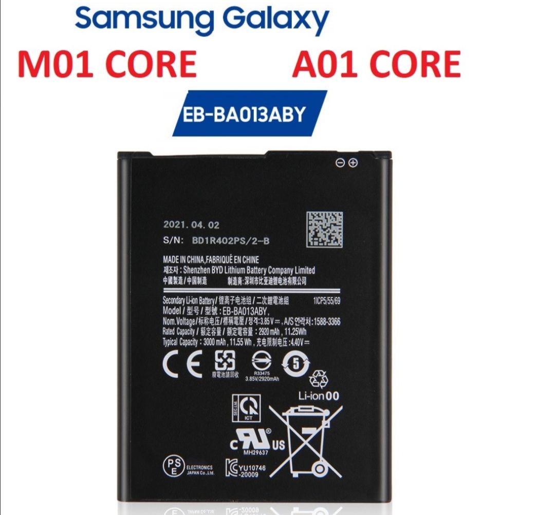 m01 samsung battery