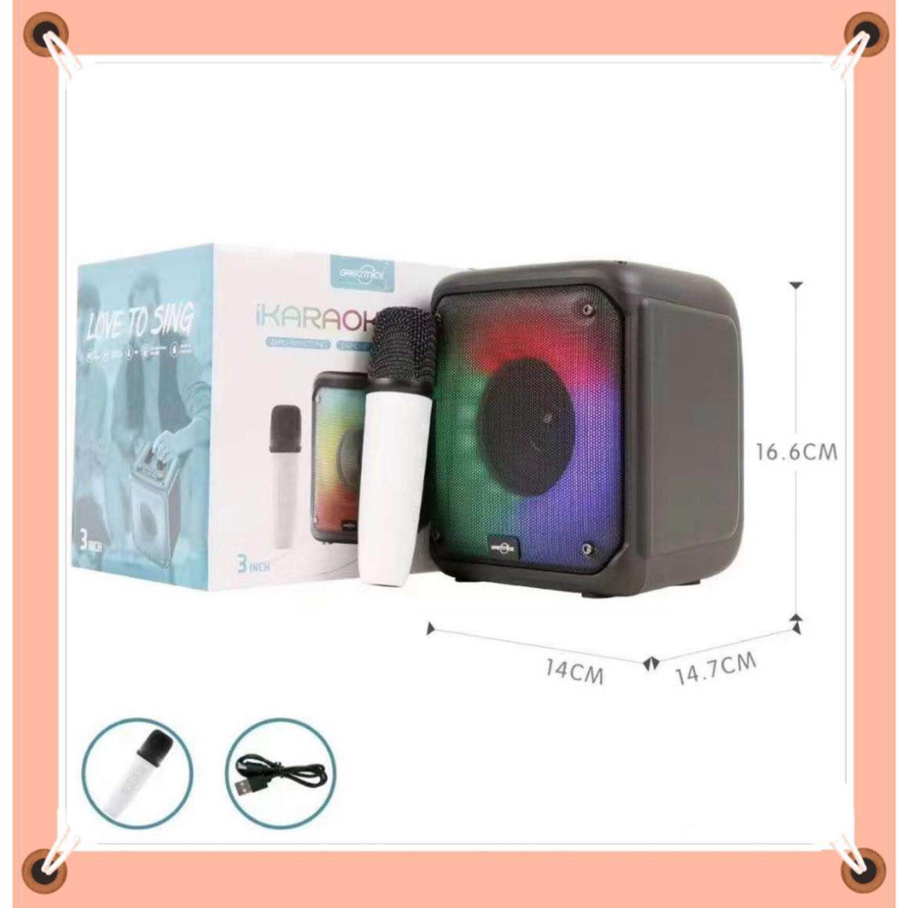 IKARAOKE BOX SPEAKER GTS 1886
