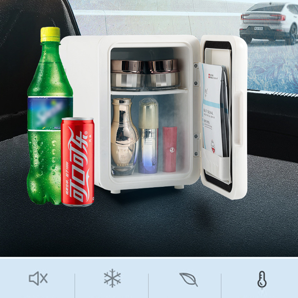 4L Mini Multifunction Refrigerator Cosmetics Mask Beverage Dormitory Refrigerators Cooler Warmer Beauty Fridge for Car. 