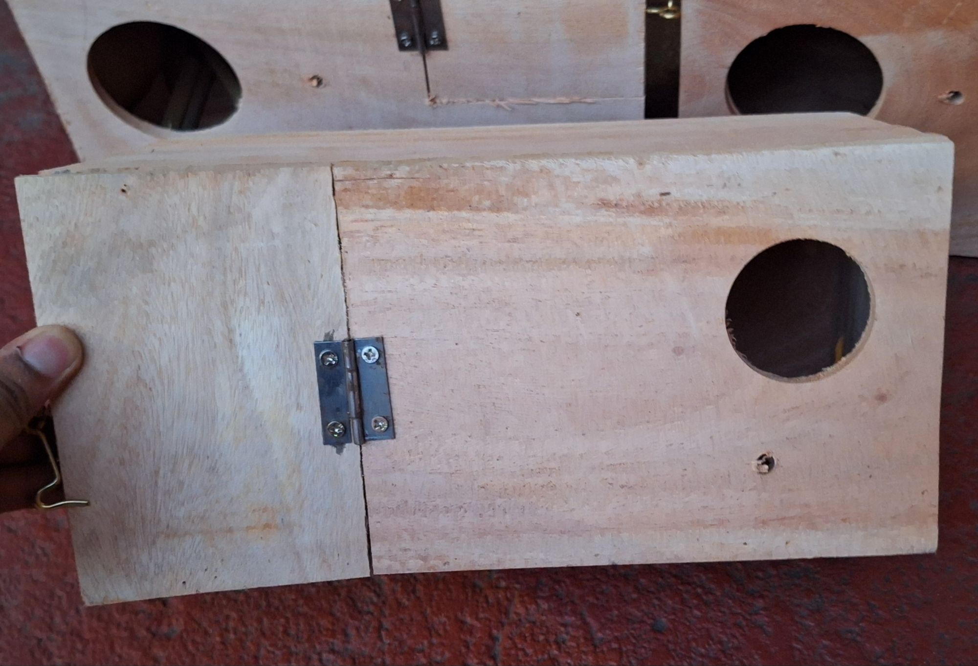African Love Birds Breeding Box | Bird Nest | Wood Nest Box | Birds house | Lock Type. 