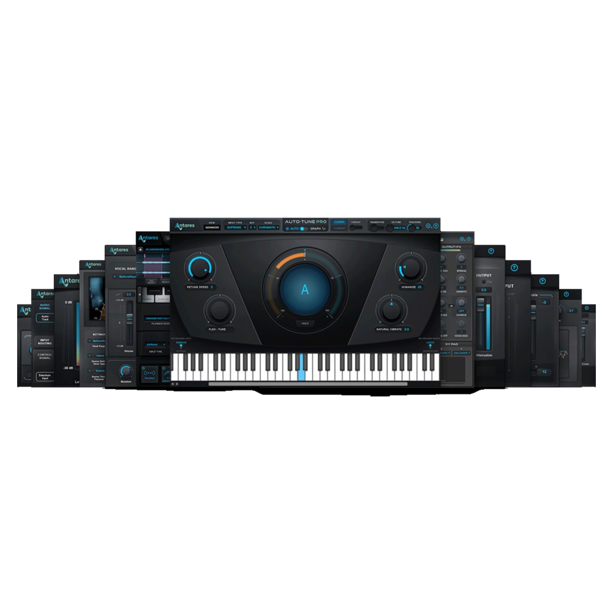 Antares Auto-Tune Pro Bundle v9 Pitch Correction VST Plugin. 