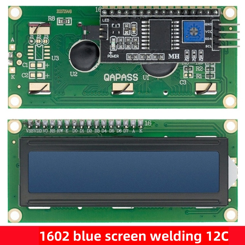 LCD1602 Module Blue Green Screen For Arduino LCD1602A LCD Character UNO ...