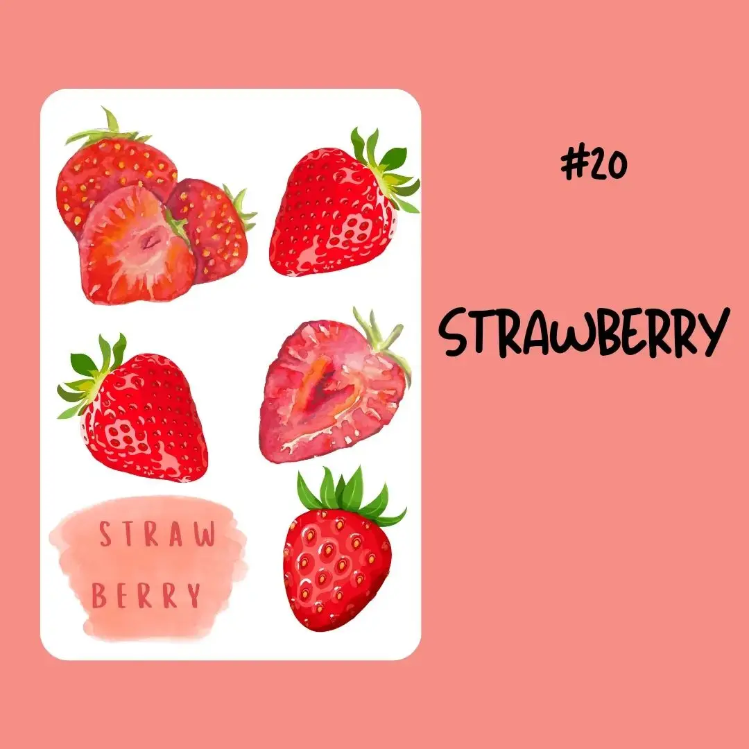 Fruit BTS (stickers/print)